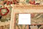 Indian Essex 7'11" x 10'3" Hand-knotted Wool Ivory Rug - Clearance