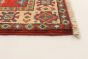 Afghan Finest Gazni 2'1" x 6'0" Hand-knotted Wool Red Rug