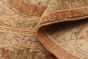 Pakistani Peshawar Finest 4'0" x 6'0" Hand-knotted Wool Dark Brown Rug