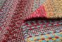 Turkish Bold and Colorful 2'0" x 6'9" Flat-Weave Wool Kilim 