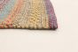 Turkish Bold and Colorful 2'8" x 5'0" Flat-Weave Wool Kilim 