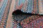Turkish Bold and Colorful 5'3" x 7'10" Flat-Weave Wool Kilim 