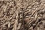 Indian Sienna 4'11" x 8'0" Braided Weave Wool Taupe Rug