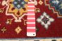 Indian Kazak Royal I 2'5" x 6'0" Hand-knotted Wool Rug 
