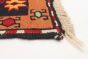 Turkish Yoruk 3'9" x 6'1" Flat-Weave Wool Tapestry Kilim 