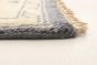 Indian Royal Ushak 5'1" x 7'10" Hand-knotted Wool Dark Grey Rug