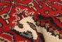 Indian Serapi Heritage 2'7" x 23'8" Hand-knotted Wool Dark Red Rug