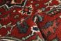 Indian Serapi Heritage 2'6" x 22'2" Hand-knotted Wool Dark Red Rug