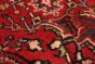 Indian Serapi Heritage 2'7" x 23'9" Hand-knotted Wool Dark Red Rug