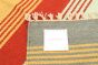 Indian Kalista 4'0" x 6'1" Flat-Weave Wool Kilim 