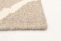 Indian Marrakech 4'1" x 5'11" Flat-Weave Wool Kilim 