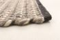 Indian Sienna 5'1" x 7'10" Braided Weave Wool Rug 