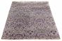 Indian Heritage 5'7" x 8'3" Hand-knotted Silk Light Grey Rug