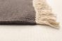 Indian Kalista 4'7" x 6'4" Flat-Weave Wool Kilim 