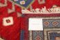 Indian Royal Kazak 5'7" x 7'10" Hand-knotted Wool Dark Red Rug