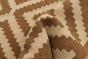 Turkish Ankara FW 2'10" x 4'10" Flat-Weave Wool Kilim 