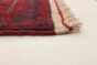 Afghan Baluch 4'4" x 6'3" Hand-knotted Wool Red Rug