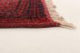 Afghan Baluch 4'6" x 6'0" Hand-knotted Wool Dark Red Rug