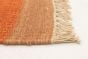 Indian Kalista 7'10" x 9'10" Flat-Weave Wool Kilim 