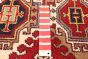 Indian Royal Kazak 2'9" x 8'3" Hand-knotted Wool Red Rug