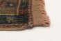 Perisan Style 5'7" x 9'6" Hand-knotted Wool Beige Rug