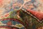 Afghan Finest Gazni 6'8" x 8'9" Hand-knotted Wool Dark Red Rug