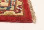 Afghan Finest Gazni 6'9" x 8'7" Hand-knotted Wool Red Rug