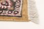 Indian Kashmir 3'10" x 6'2" Hand-knotted Silk Rug 