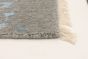 Indian La Seda 6'6" x 9'5" Hand-knotted Silk & Wool Rug 