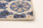 Indian Tamar II 3'6" x 5'6" Flat-Weave Wool Tapestry Kilim 