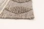 Indian Sienna 5'3" x 7'5" Braided Weave Wool Rug 