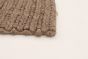 Indian Sienna 4'6" x 6'7" Braided Weave Wool Rug 