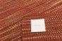 Indian Palas Denizli 4'8" x 6'7" Flat-Weave Jute Kilim 