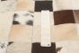 Argentina Cowhide Patchwork Handmade Leather Rug, 160 x 239 cm