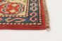 Afghan Finest Gazni 4'0" x 6'0" Hand-knotted Wool Red Rug