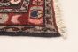 Persian Lilihan 3'3" x 9'5" Hand-knotted Wool Black Rug