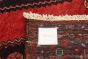 Persian Hamadan 4'9" x 6'9" Hand-knotted Wool Dark Red Rug