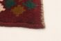 Afghan Baluch 6'3" x 8'0" Hand-knotted Wool Dark Burgundy Rug