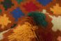 Afghan Baluch 2'11" x 4'9" Hand-knotted Wool Burnt Orange Rug