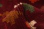 Afghan Baluch 4'9" x 6'9" Hand-knotted Wool Dark Burgundy Rug