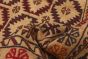 Afghan Shiravan SMK 4'2" x 6'2" Flat-Weave Wool Tapestry Kilim 