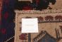 Afghan Rare War 6'7" x 9'8" Hand-knotted Wool Rug 