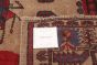 Afghan Rare War 6'3" x 9'6" Hand-knotted Wool Rug 