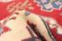 Afghan Finest Gazni 8'2" x 9'6" Hand-knotted Wool Dark Red Rug