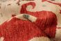 Pakistani Finest Peshawar Ziegler 8'1" x 9'8" Hand-knotted Wool Rug 
