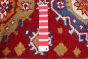 Indian Royal Kazak 2'9" x 8'8" Hand-knotted Wool Rug 