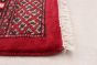 Pakistani Finest Peshawar Bokhara 6'7" x 10'7" Hand-knotted Wool Rug 