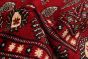 Pakistani Finest Peshawar Bokhara 6'3" x 8'6" Hand-knotted Wool Rug 