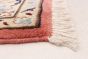 Persian Nain 9La 4'9" x 8'6" Hand-knotted Silk, Wool Rug 