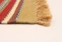 Indian Cambridge 3'6" x 5'8" Flat-Weave Wool Kilim 